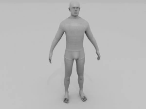 8k realistic human male man 3D Model