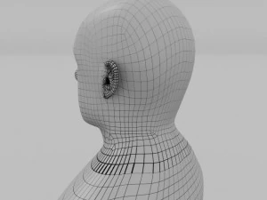 8k realistic human male man 3D Model