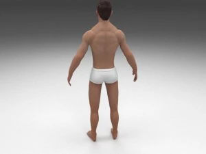 8k muscular human male 3D Model