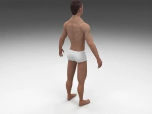 8k muscular human male 3D Model