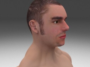 8k muscular human male 3D-Modell