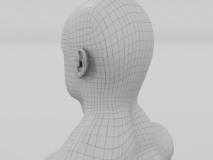 8k muscular human male 3D-Modell