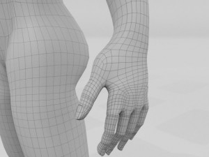 8k muscular human male 3D-Modell