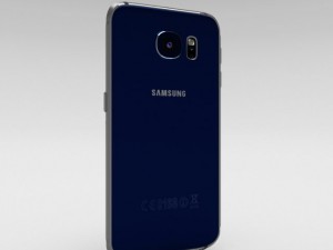samsung galaxy s6 sapphire black 3D Модель