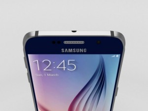 samsung galaxy s6 sapphire black 3D Модель