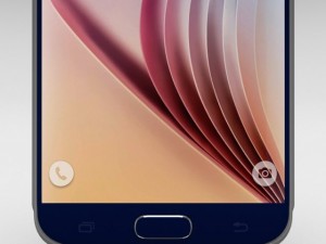 samsung galaxy s6 sapphire black 3D Модель