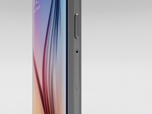samsung galaxy s6 sapphire black 3D Модель