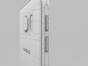 samsung galaxy s6 sapphire black 3D Модель