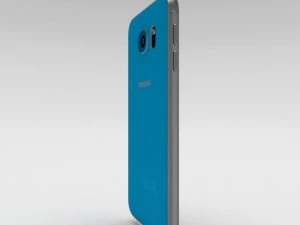 samsung galaxy s6 topaz blue 3D Model