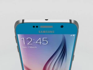 samsung galaxy s6 topaz blue 3D Model