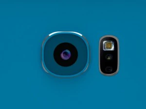 samsung galaxy s6 topaz blue 3D Model