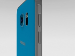 samsung galaxy s6 topaz blue Modèle 3D