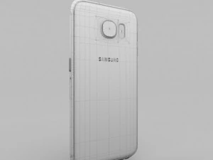 samsung galaxy s6 topaz blue 3D Model