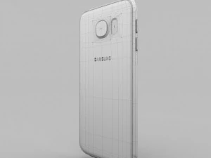 samsung galaxy s6 topaz blue 3D Model