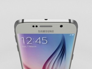 samsung galaxy s6 white pearl Modelo 3D