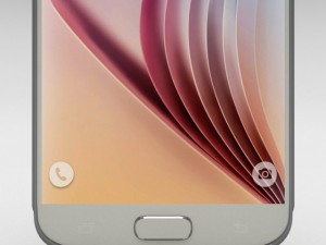 samsung galaxy s6 white pearl Modelo 3D