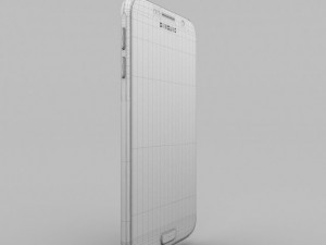samsung galaxy s6 white pearl Modelo 3D