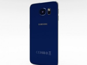 samsung galaxy s6 edge sapphire black 3D-Modell