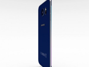 samsung galaxy s6 edge sapphire black 3D-Modell