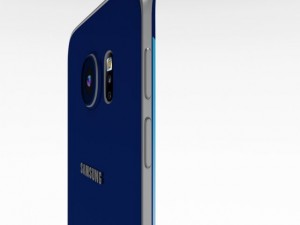 samsung galaxy s6 edge sapphire black 3D-Modell