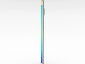 samsung galaxy s6 edge gold platinum Model 3D