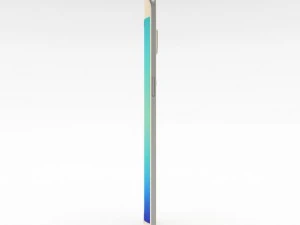 samsung galaxy s6 edge gold platinum 3D Model