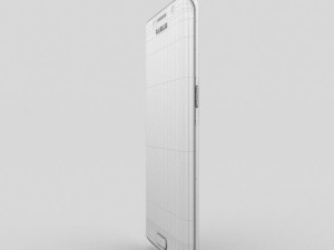 samsung galaxy s6 edge gold platinum Model 3D