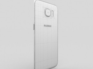 samsung galaxy s6 edge emerald green Modèle 3D
