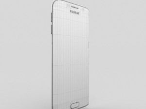 samsung galaxy s6 edge emerald green Modèle 3D