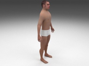 human male pack Modelo 3D