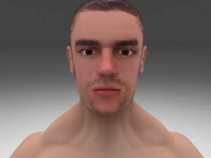 human male pack 3D Model