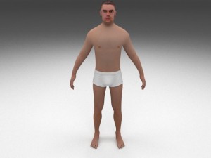 human male pack Modelo 3D