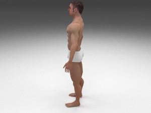 human male pack Modelo 3D