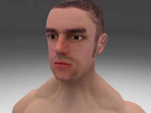 human male pack 3D Model