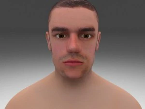 human male pack 3D Model