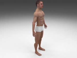 human male pack Modelo 3D
