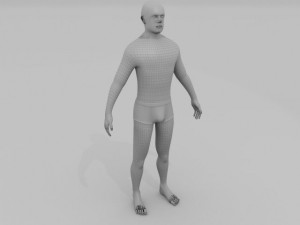 human male pack Modelo 3D