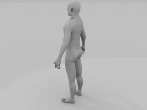 human male pack 3D Model