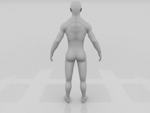 human male pack Modelo 3D