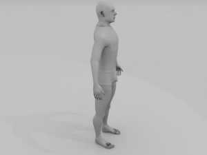human male pack Modelo 3D