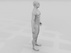 human male pack Modelo 3D