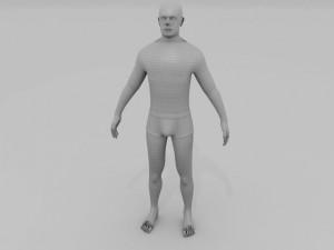 human male pack Modelo 3D