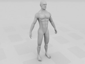 human male pack Modelo 3D