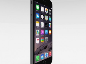 iphone 6 space grey 3D Модель