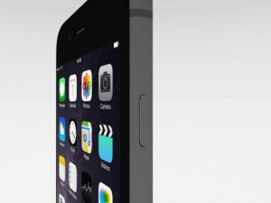 iphone 6 space grey 3D Модель