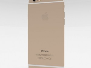 iphone 6 gold 3D 模型