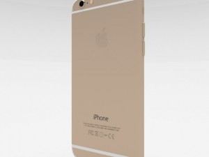 iphone 6 gold 3D 模型