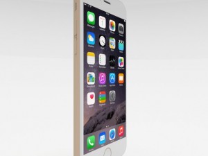 iphone 6 gold 3D 模型