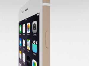 iphone 6 gold 3D 模型