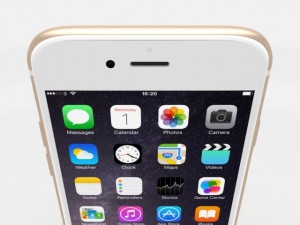 iphone 6 gold 3D 模型
